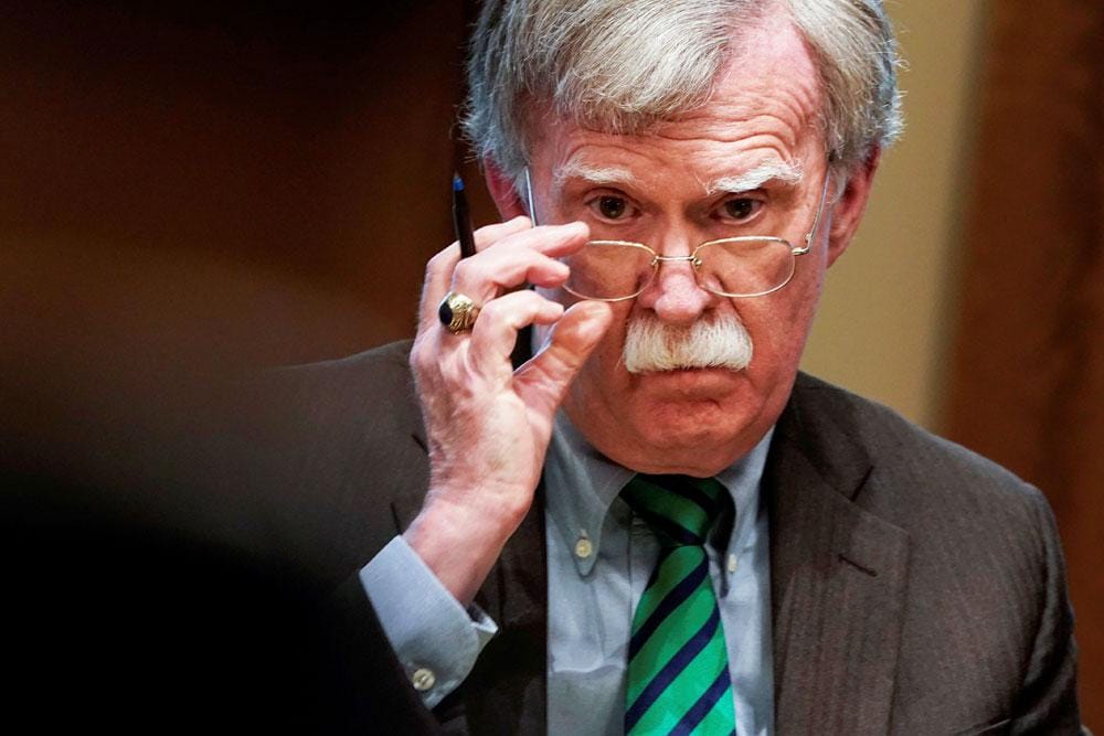 Former adviser to US President Bolton has called for a review of the number of nuclear warheads Fox News