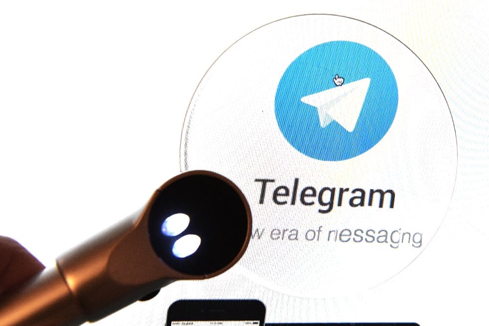 Telegram block. Telegram block