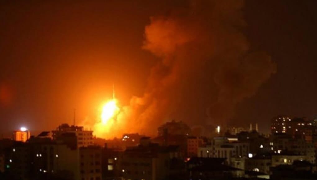 israeli aircraft raid gaza city, Gaza city news, israel, palestine news, israel occupation in gaza, palestinian authority, israel occupied palestine news. world news, breaking news, latest news; The Eastern Herald News