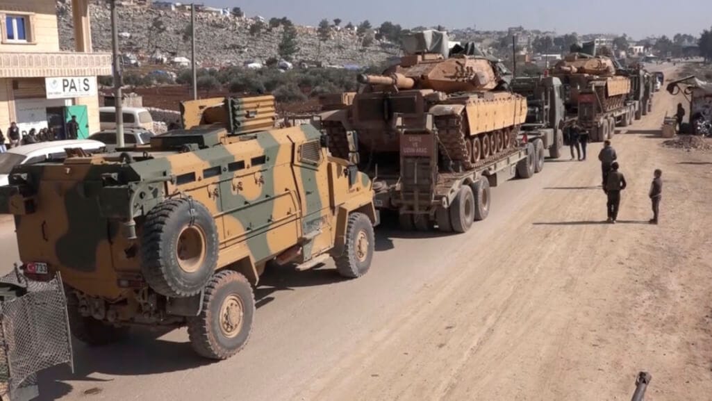 Syria: Turkish military equipment entered Idlib
