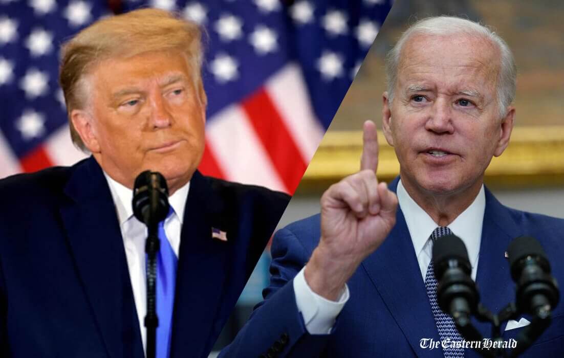 Trump calls Biden an enemy of the state