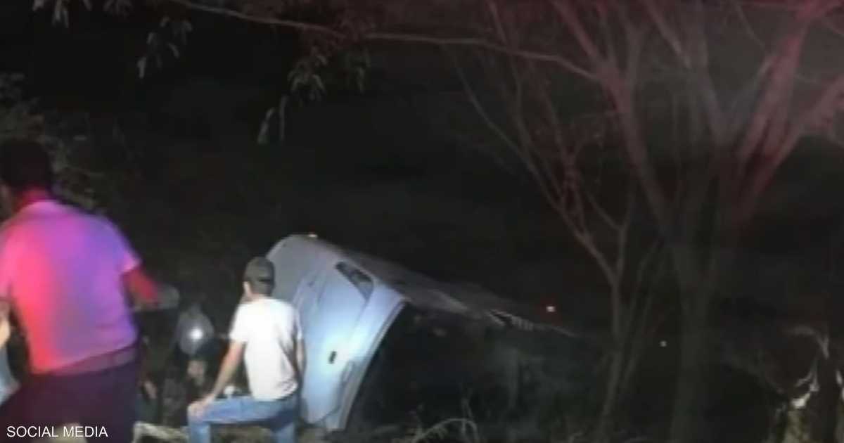 Video .. a terrible accident kills 18 people in Mexico