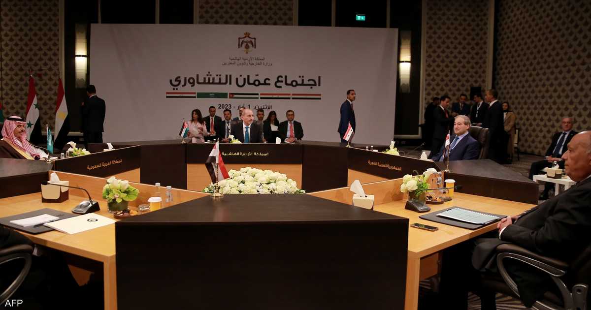 Amman meeting: Getting out of the Syrian crisis through a "priority" political solution
