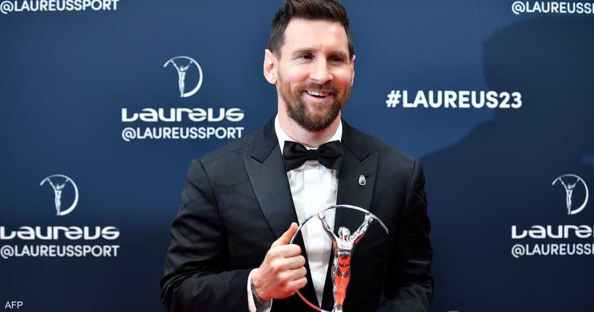 Messi wins Laureus Award for World's Best Sportsman