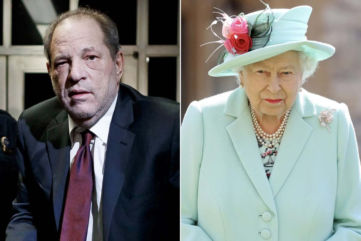 Queen Elizabeth annulled the medal to Harvey Weinstein