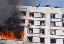 A Ukrainian air defense missile hit a multi-storey building in Zaporozhye

