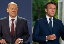Politico highlighted the conflict between Berlin and Paris over internal combustion engine cars and nuclear power

