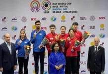 Shooting World Cup: Chinese team on top with 8 gold medals

