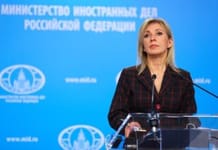 Zakharova briefed on extension of grain deal by Russian Federation for 60 days

