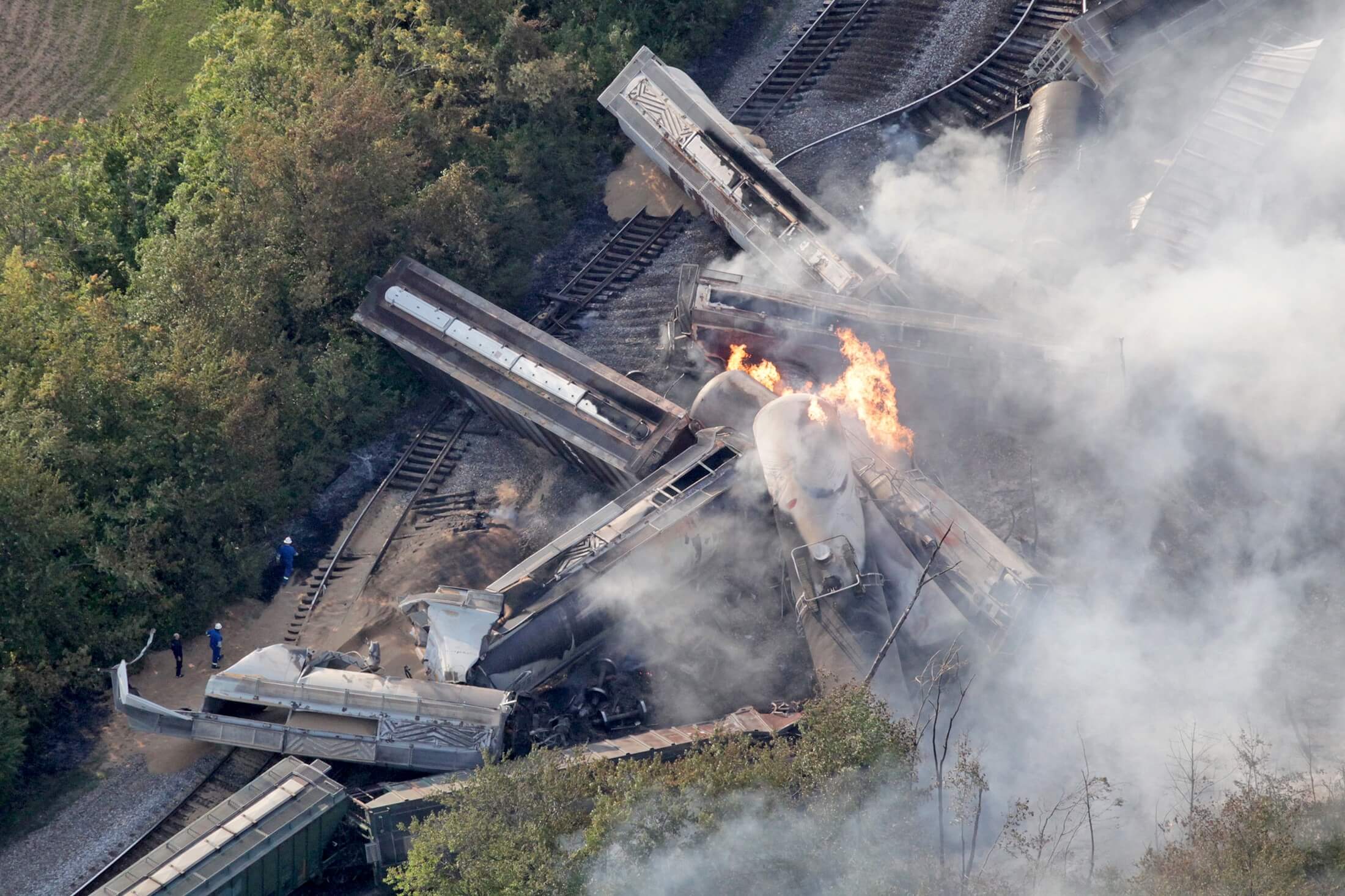 Reason for chemical train crash in Ohio may be bearing overheating Fox News
