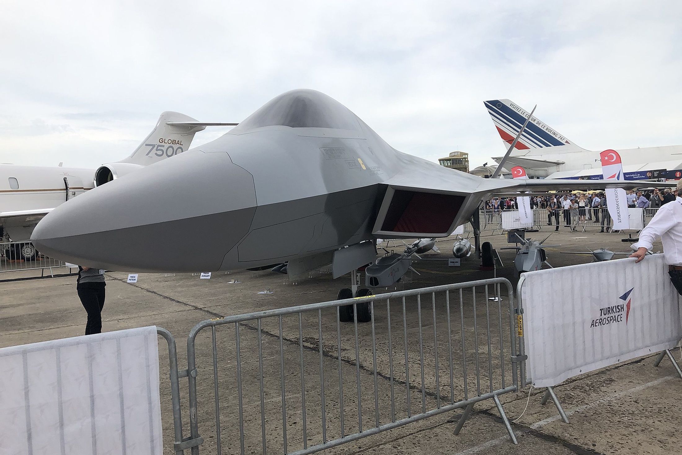 Erdogan announced the name of the new fifth-generation Turkish fighter KXan 36 Fox News