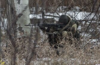 Lt. Matyushin informed that the Russian armed forces were attacking Marinka with a triangle