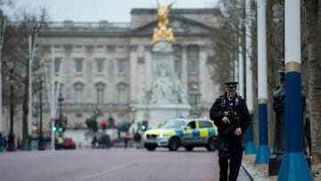 Man arrested after throwing shotgun shells outside Buckingham Palace