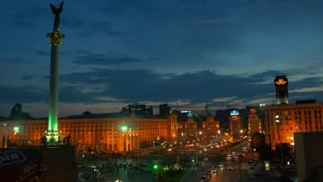 Massive explosions reported in Kyiv