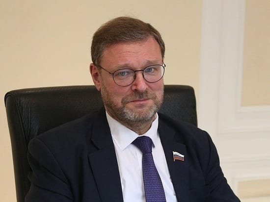 Senator Kosachev ridiculed Scholz's statement on Germany's independence from Russian energy resources