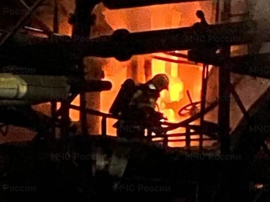 Ministry of Emergencies: the fire on the territory of the Vidnoye coking plant has been eliminated