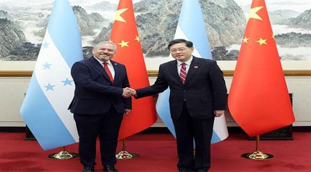 Establishment of diplomatic relations between China and Honduras