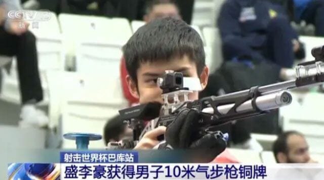 Chinese player Shang Lihao breaks world record in shooting World Cup