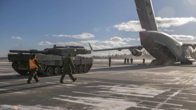 Canada, first Leopard 2 en route to Ukraine