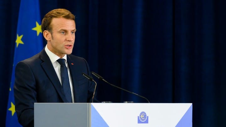 Macron said Europe does not want to be drawn into a conflict between the United States and China