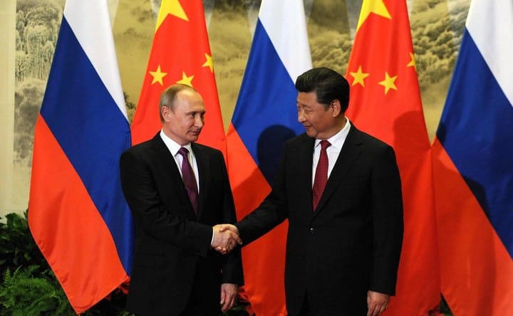 Putin calls those who predict Russia's dependence on China envious