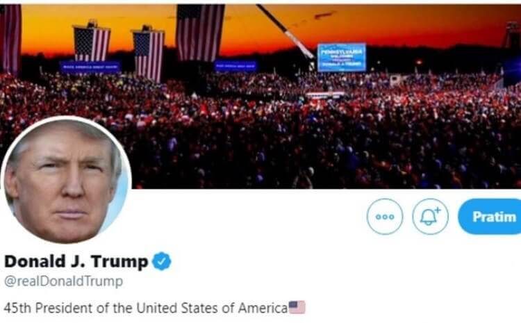 Donald Trump's Twitter Profile