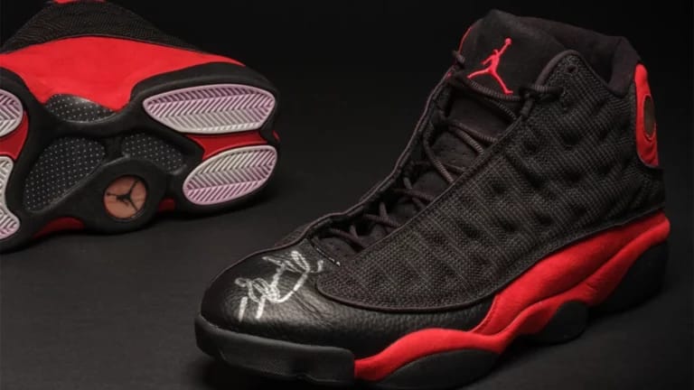 michael jordan shoes auction