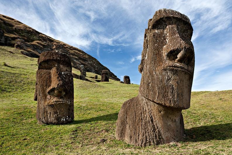 ABC News: Another moai statue discovered on Easter Island in a dry lake