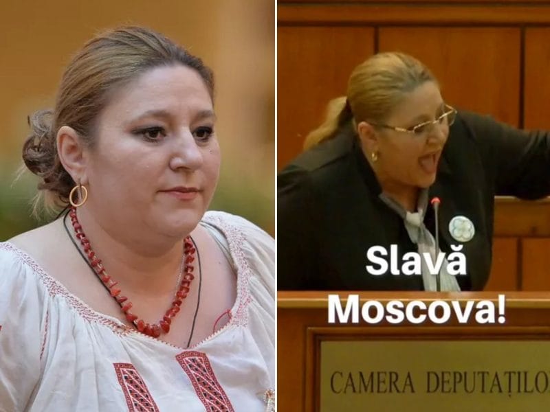 odious senator caused a pro-Russian scandal in the Romanian Parliament