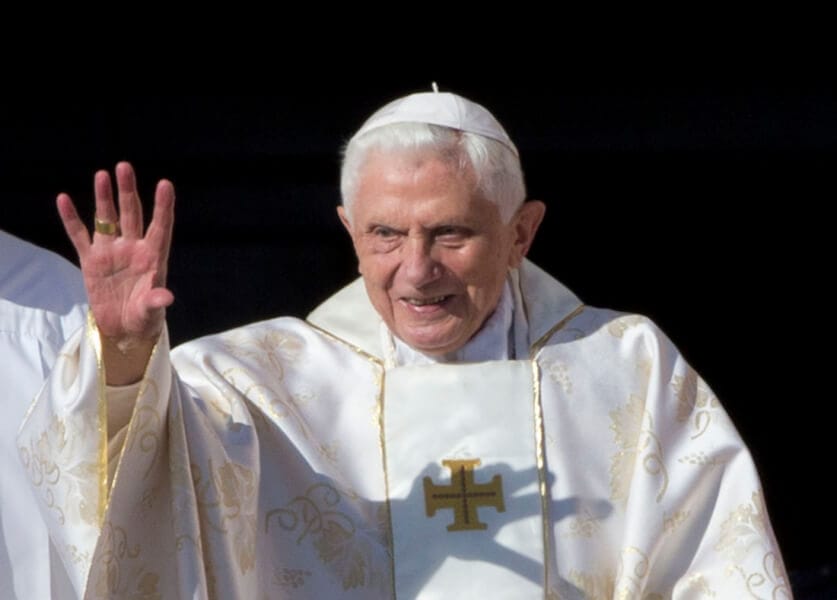 Benedict XVI compared homosexual marriage with the 