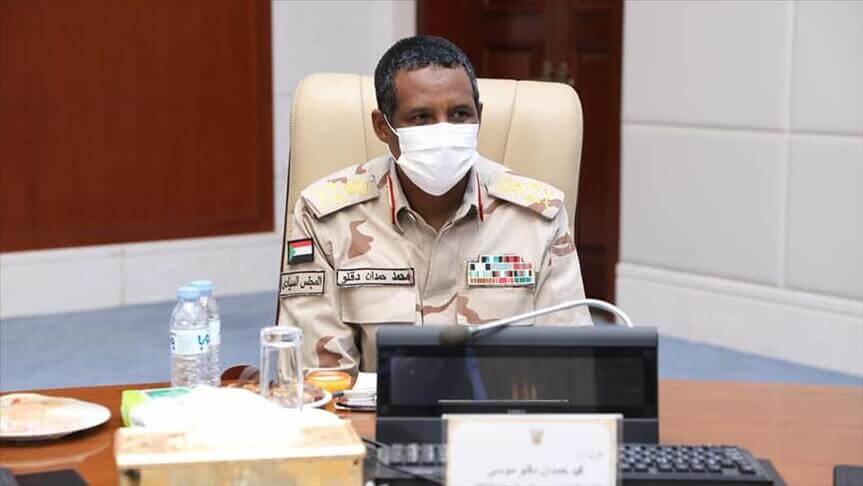 Sudan.. Promoting the military's standing behind the coup attempt is 