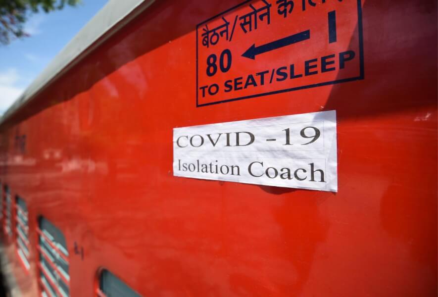 COVID crisis: Indian railway is to convert 20'000 rail coaches to mobile hospitals