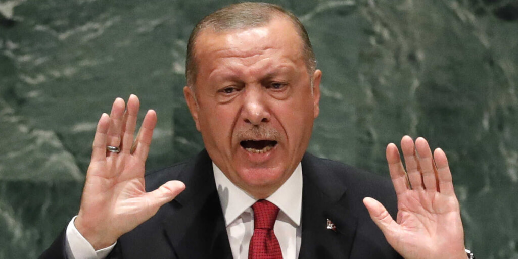 Erdogan mistake on Twitter