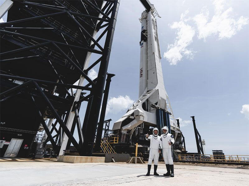 SpaceX Crew Dragon starts its space journey for the ...