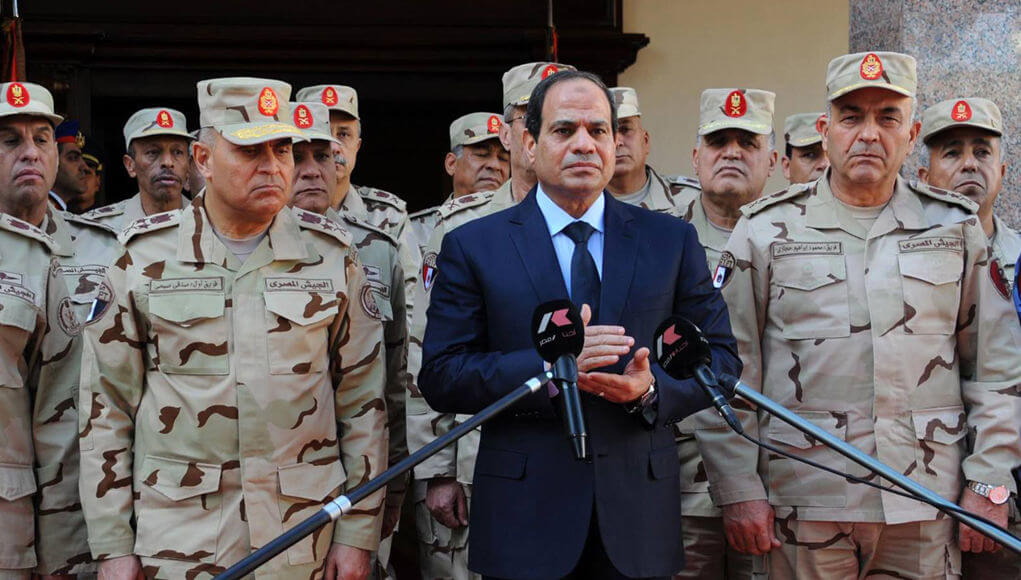 Egyptian forces... ready for any operation inside or outside" says ...