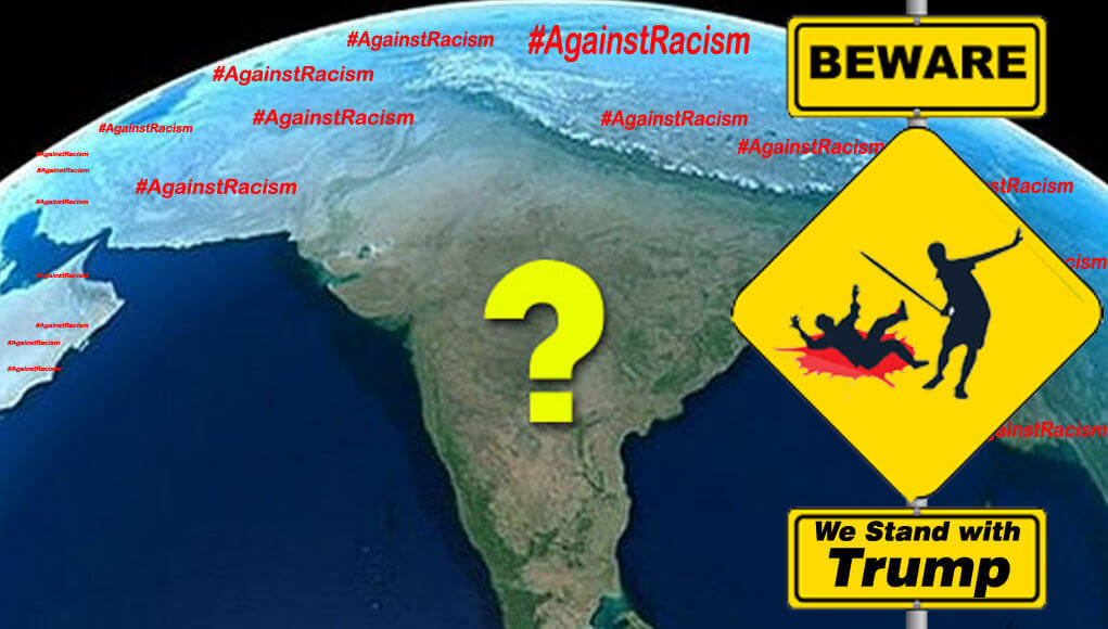Why not even single Anti-Racism rally in India? While protests worldwide
