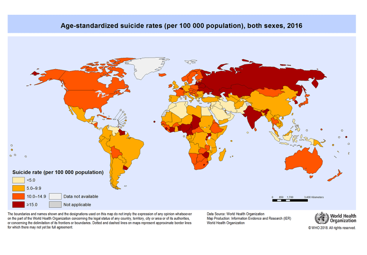 indians suicide rate news