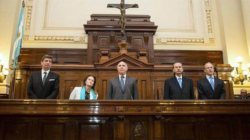 Argentina - The Supreme Court met but has not yet resolved the case of the three judges