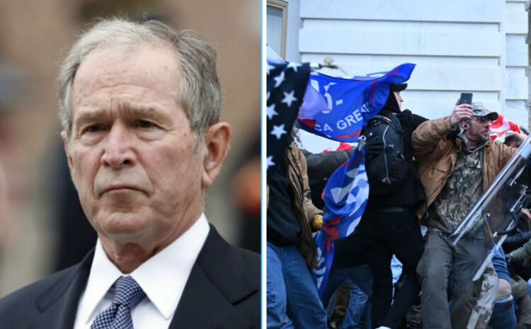 George W. Bush - "I am appalled by the reckless behavior of some politicians"