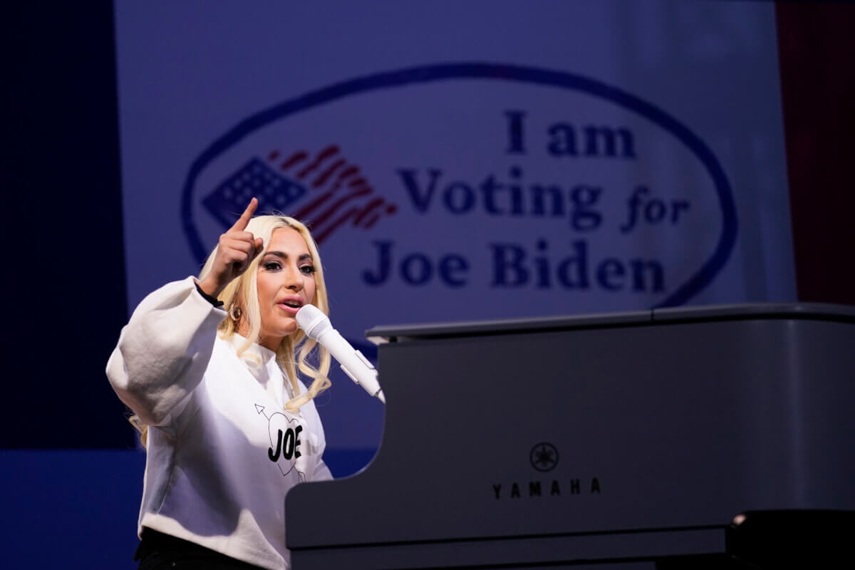 Lady Gaga and Jennifer Lopez sing for Biden Lady Gaga and Jennifer Lopez sing for Biden