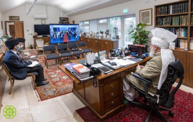 Majlis Ansarullah Switzerland have Honour of a Virtual Meeting with World Head of Ahmadiyya Muslim Community
