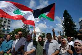 PALESTINIAN-GAZA-LEBANON-BLAST-SOLIDARITY
