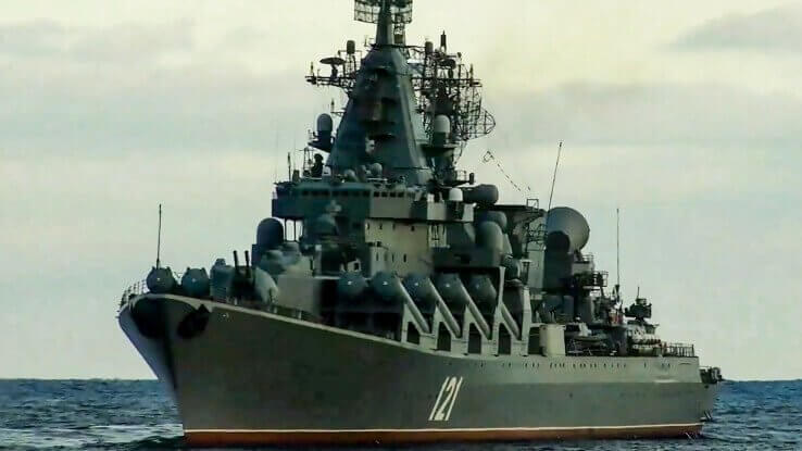 100 days of Ukraine War: Moskva ship in the black sea