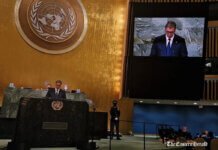 Aleksandar Vucic president of Kosovo united nations address