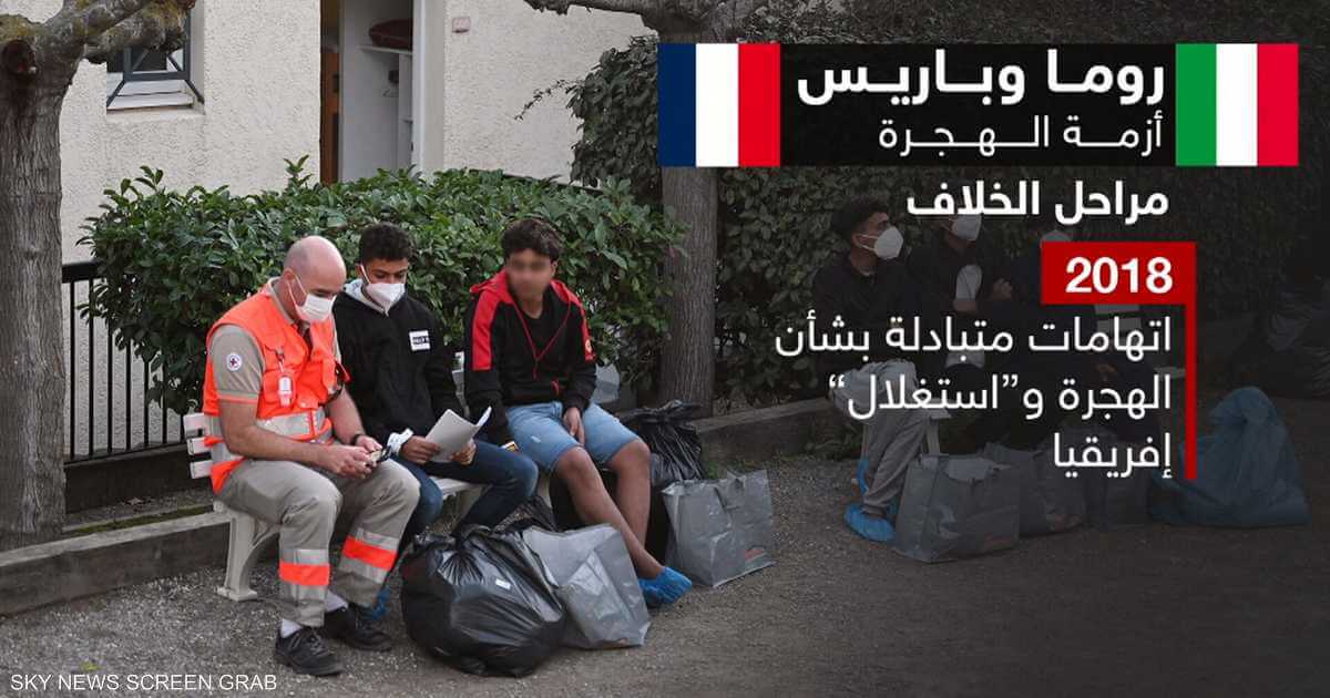 Once again... the Italian right is in the crosshairs of the "French Ministry of the Interior"

