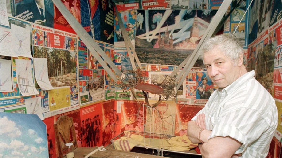 The deceased concept artist Ilya Kabakov

