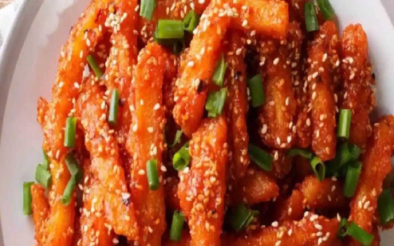 Recipe Tips: You will love the taste of Spicy Chilli Potatoes, this is the easy way to make