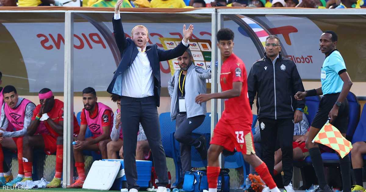 Before the Al-Ahly game, the Moroccan coach of Wydad complained about the “weather and the heat”.