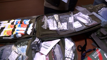 what the first aid kit of doctors on the front line of a special operation looks like from the inside

